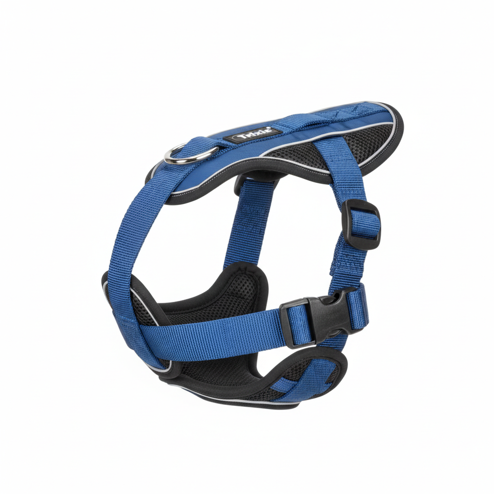 Trixie Experience Norweger-Geschirr Blau L-XL Hundegeschirr