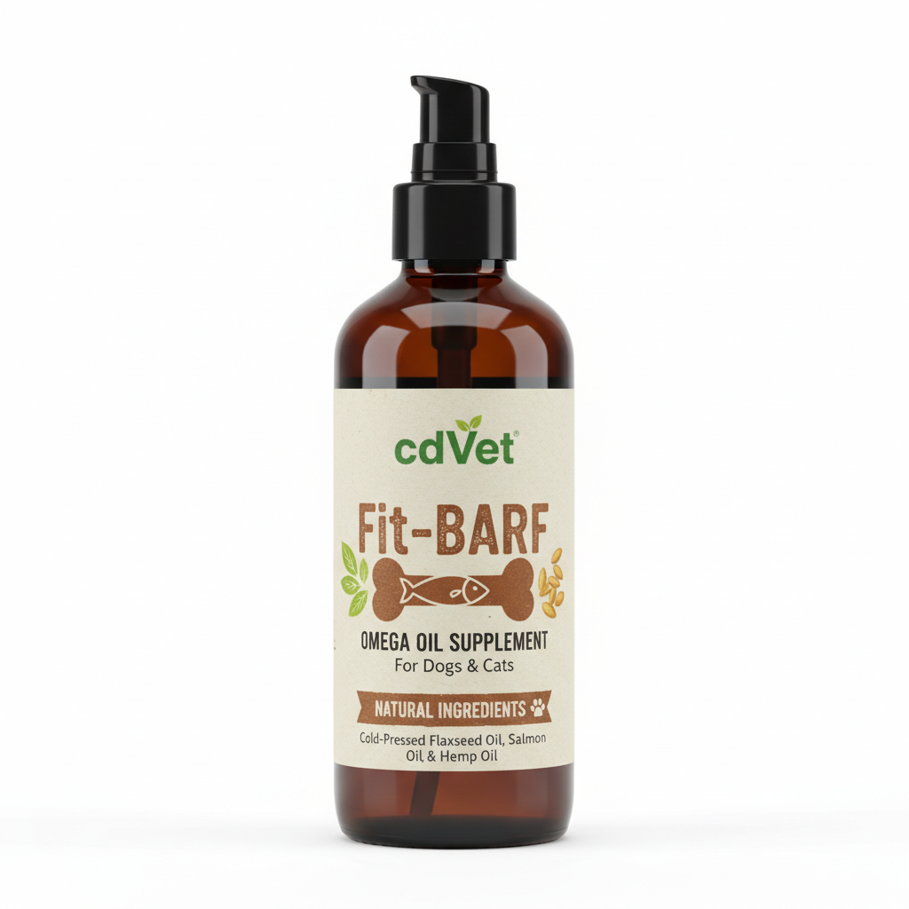 cdVet Fit-BARF Futter-Öl 250ml für Hunde und Katzen