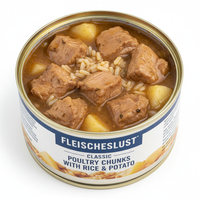 Fleischeslust Nassfutter Detail