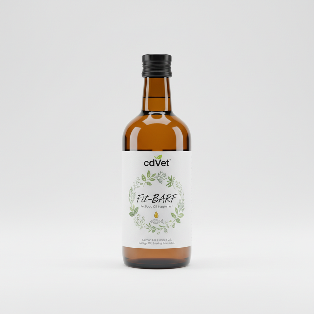 cdVet Fit-BARF Futter-Öl 500ml für Hunde und Katzen