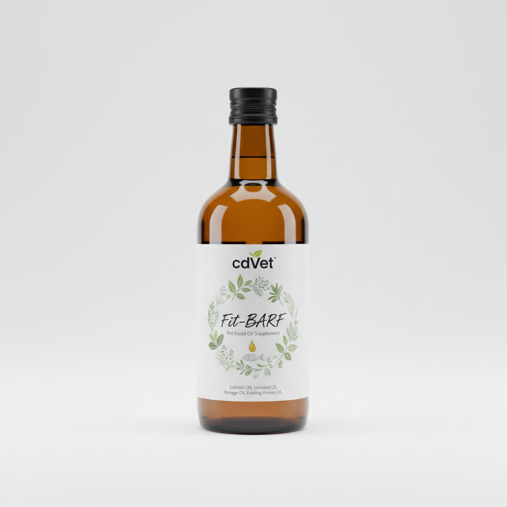 cdVet Fit-BARF Futter-Öl 500ml für Hunde und Katzen