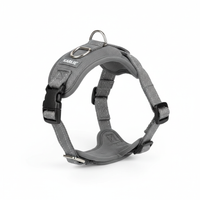 Karlie Art Sportiv Silverplus Geschirr Grau 15mm Seitenansicht