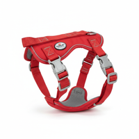 Karlie Art Sportiv Silverplus Geschirr Rot 25mm Seitenansicht