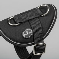 Karlie Art Sportiv Silverplus Geschirr Schwarz 15mm Detail