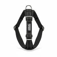 Karlie Art Sportiv Silverplus Geschirr Schwarz 15mm Hauptansicht