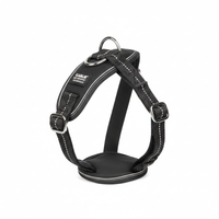 Karlie Art Sportiv Silverplus Geschirr Schwarz 25mm 87-128cm Hauptansicht