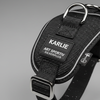 Karlie Art Sportiv Silverplus Geschirr Schwarz 25mm Detail
