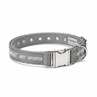 Karlie Art Sportiv Silverplus Halsband Grau 10mm x 20-35cm Seitenansicht