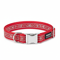 Karlie Art Sportiv Silverplus Halsband Rot 24mm x 45-65cm Hauptansicht
