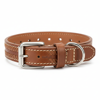 Karlie Buffalo Ultra Halsband Braun/Hellbraun 15mm x 30-45cm Seitenansicht