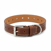 Karlie Buffalo Ultra Halsband Braun/Hellbraun 20mm x 40-55cm Seitenansicht