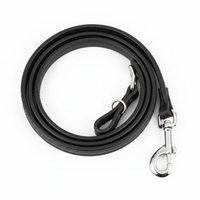 Karlie Führleine Elegance Kalbsleder Schwarz Hauptansicht