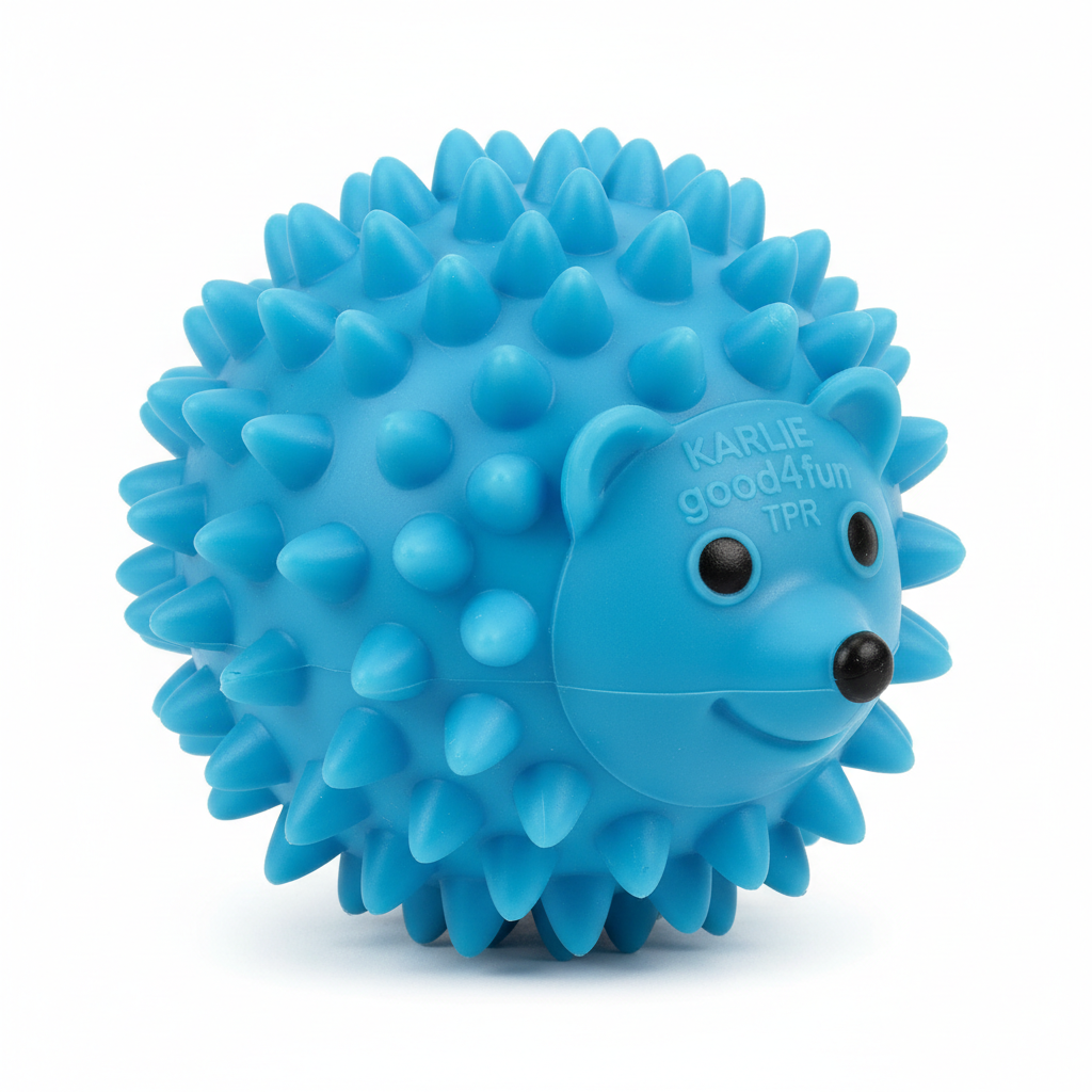 Karlie good4fun TPR Igelball 10cm Seitenansicht