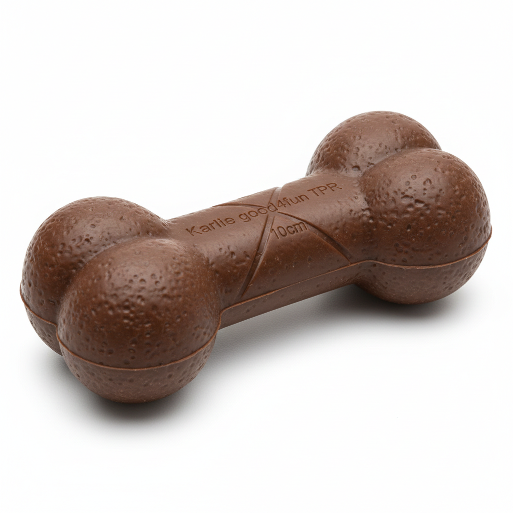 Karlie good4fun TPR Schoko-Knochen 10cm Seitenansicht
