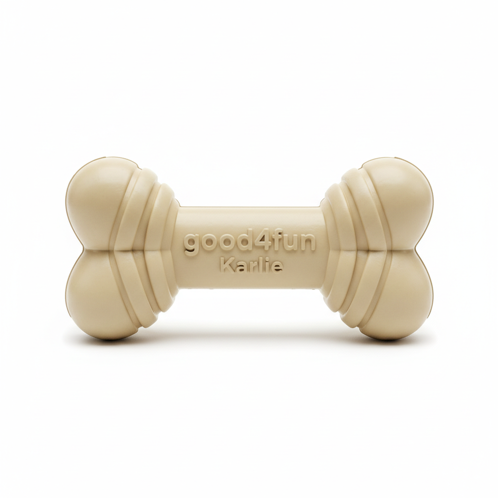 Karlie good4fun TPR Vanille-Knochen 10cm Hauptansicht