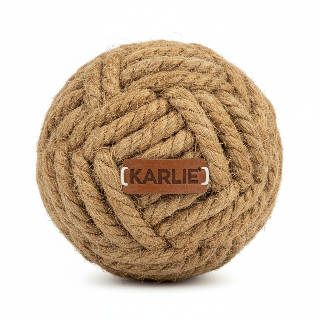 Karlie Jute-Spielzeug Ball 5cm Hauptansicht