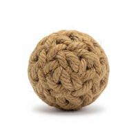 Karlie Jute-Spielzeug Ball 5cm Seitenansicht