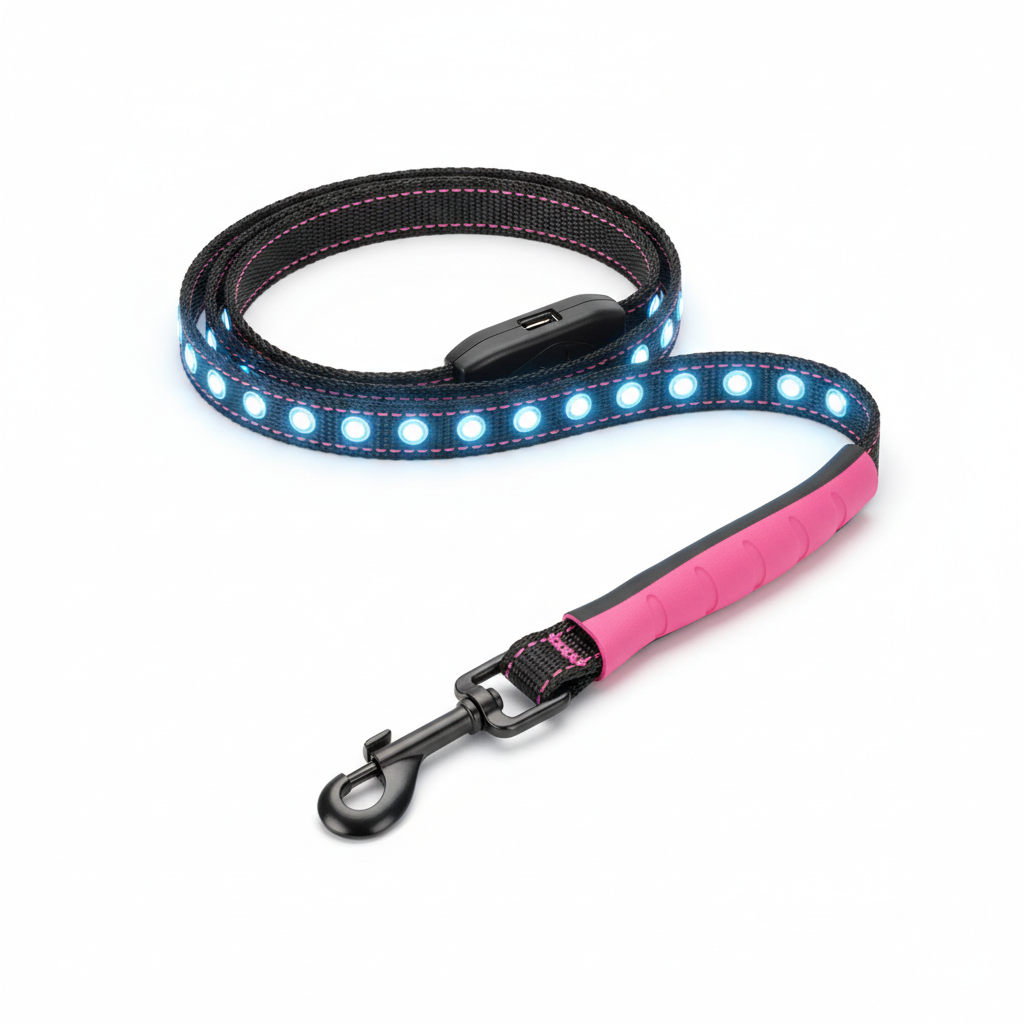 Karlie oLED Leine Pink - Hauptbild