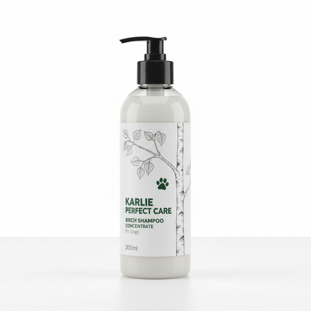 Karlie Perfect Care Shampoo-Konzentrat Birke 200ml Seitenansicht
