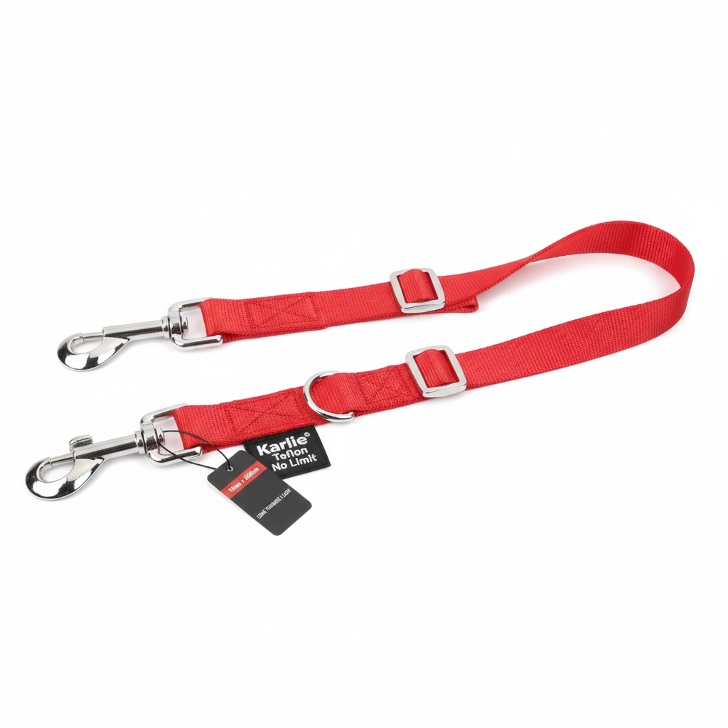 Karlie Teflon Führleine No Limit Rot 15mm x 200cm Hauptansicht