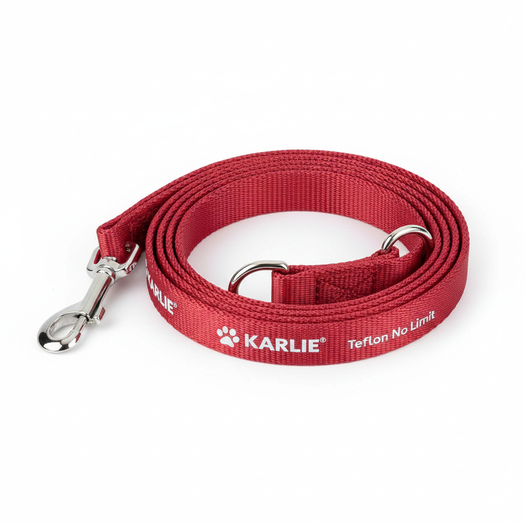 Karlie Teflon Führleine No Limit Schwarz 15mm x 200cm Hauptansicht