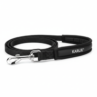 Karlie Teflon Führleine No Limit Schwarz 20mm x 200cm Seitenansicht