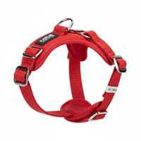 Karlie Teflon Geschirr No Limit Rot 25mm x 65-100cm Seitenansicht