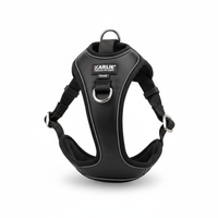 Karlie Teflon Geschirr No Limit Schwarz 15mm x 35-50cm Hauptansicht