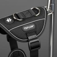 Karlie Teflon Geschirr No Limit Schwarz 25mm x 65-100cm Detail