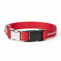 Karlie Teflon Halsband No Limit Rot 15mm x 30-45cm Seitenansicht