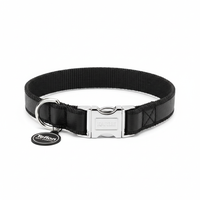 Karlie Teflon Halsband No Limit Schwarz 25mm x 45-65cm Hauptansicht