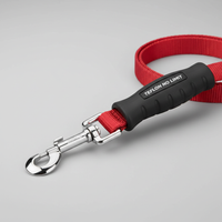 Karlie Teflon Leine No Limit Schwarz 15mm x 100cm Detail