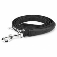 Karlie Teflon Leine No Limit Schwarz 20mm x 100cm Seitenansicht