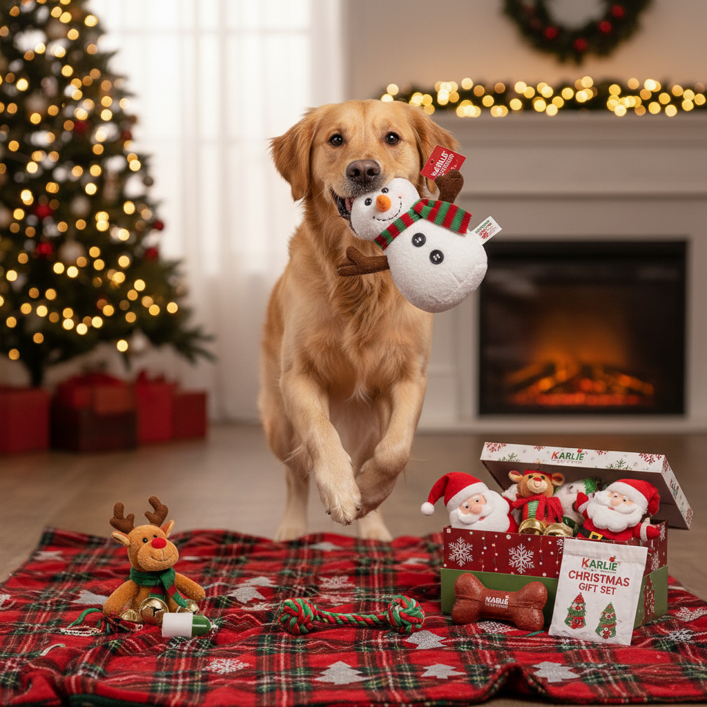 Karlie Xmas-Set Schneemann im Einsatz