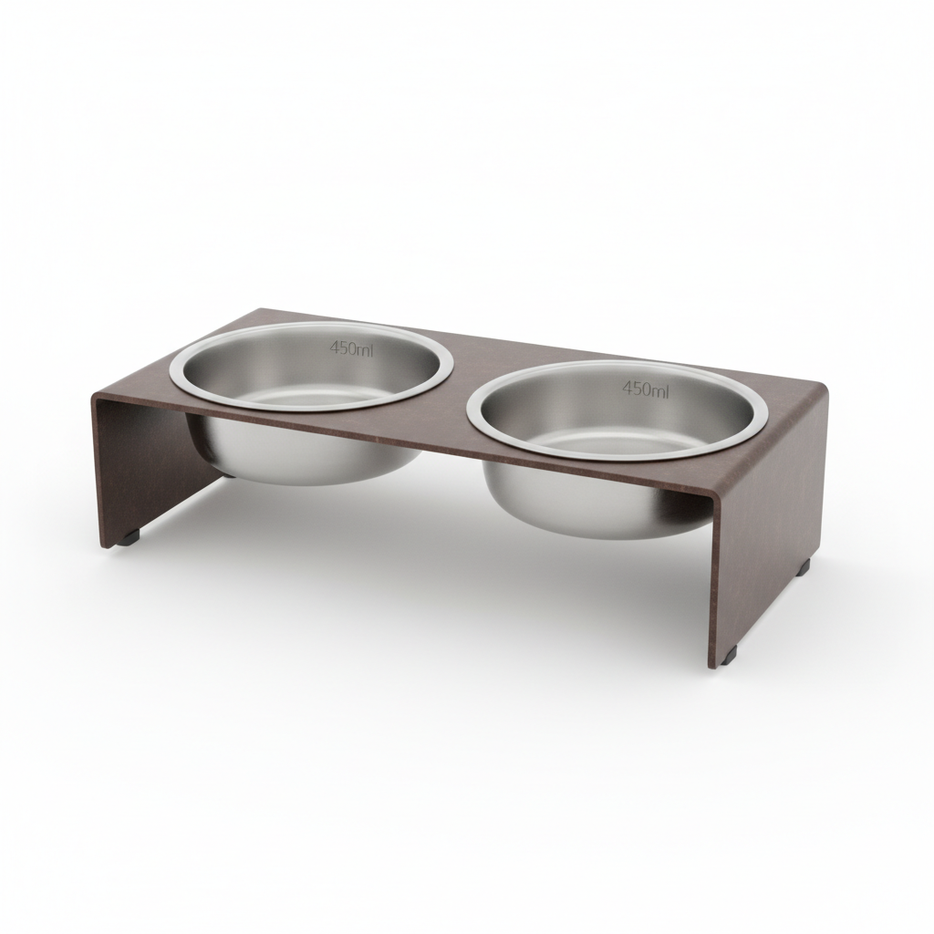 Kerbl Doppelnapfständer 450ml - Hauptbild