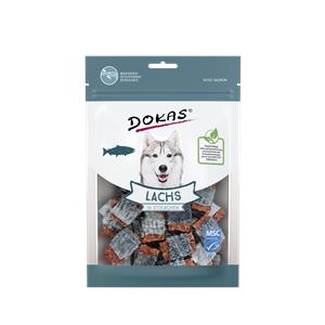 Dokas Snack Lachs in Stückchen 80g