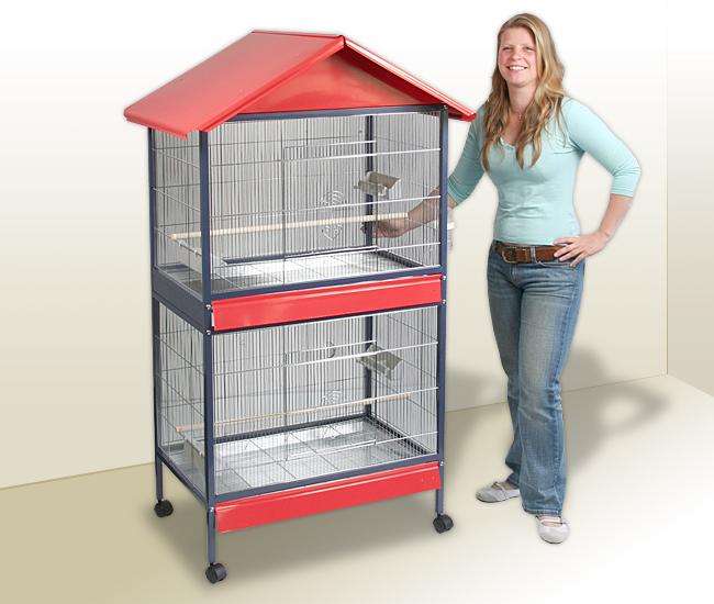 Pet-Star Voliere METEOR - doppelstöckig