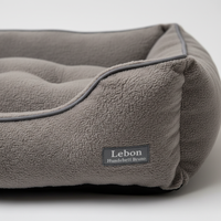 Lebon Hundebett Bruno Grau 100x75cm Material Detail