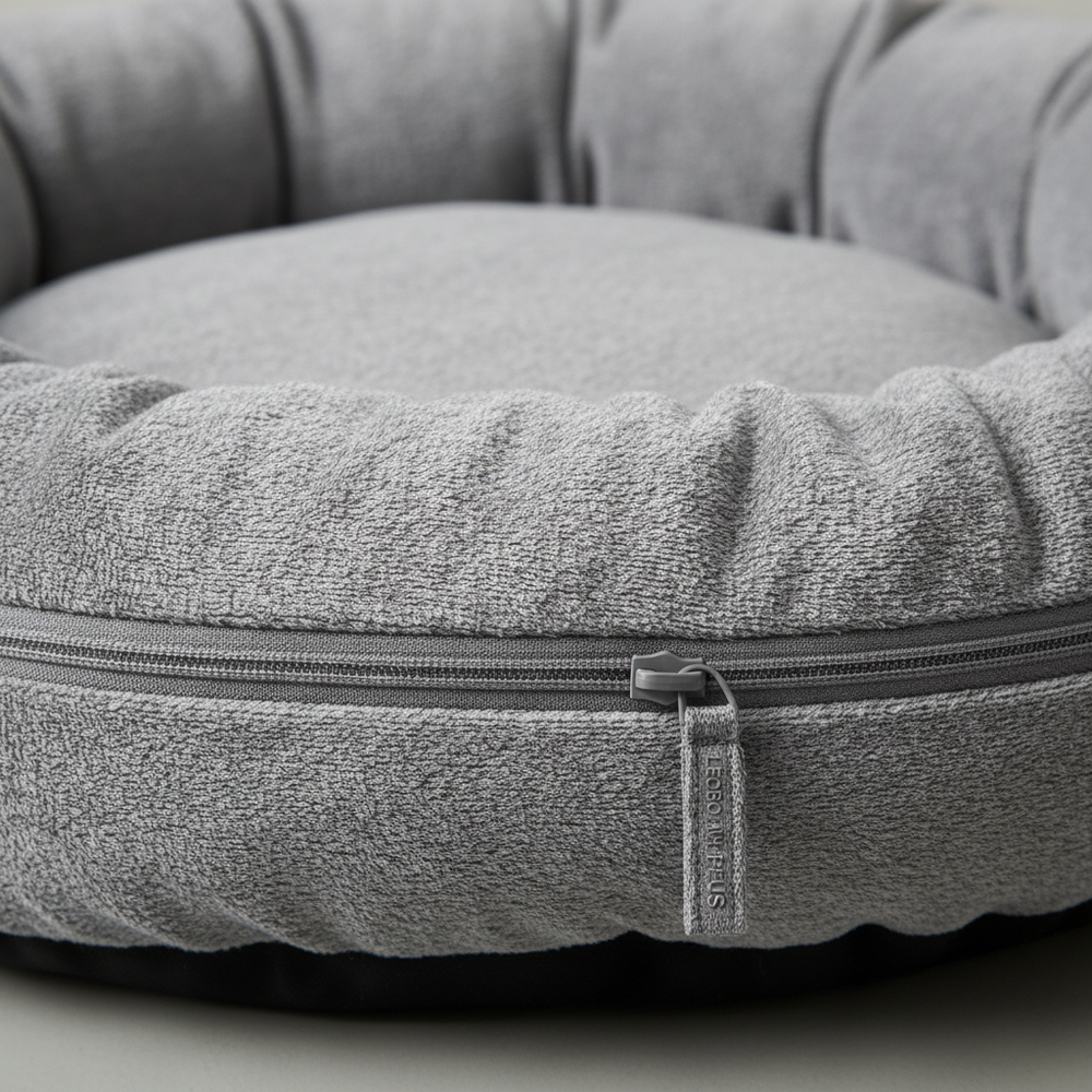 Lebon Hundebett Noah PLUS Grau 100x75cm Detail