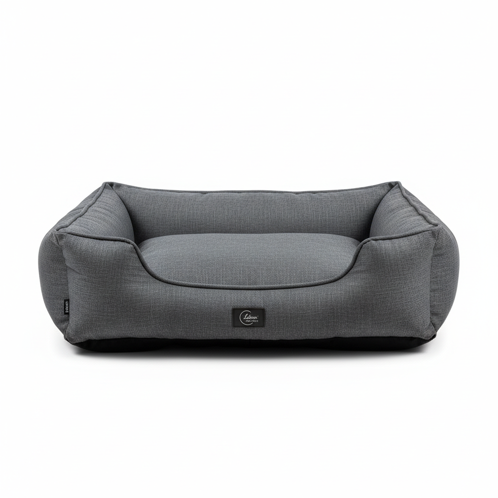 Lebon Hundebett Noah PLUS Grau 100x75cm Hauptansicht