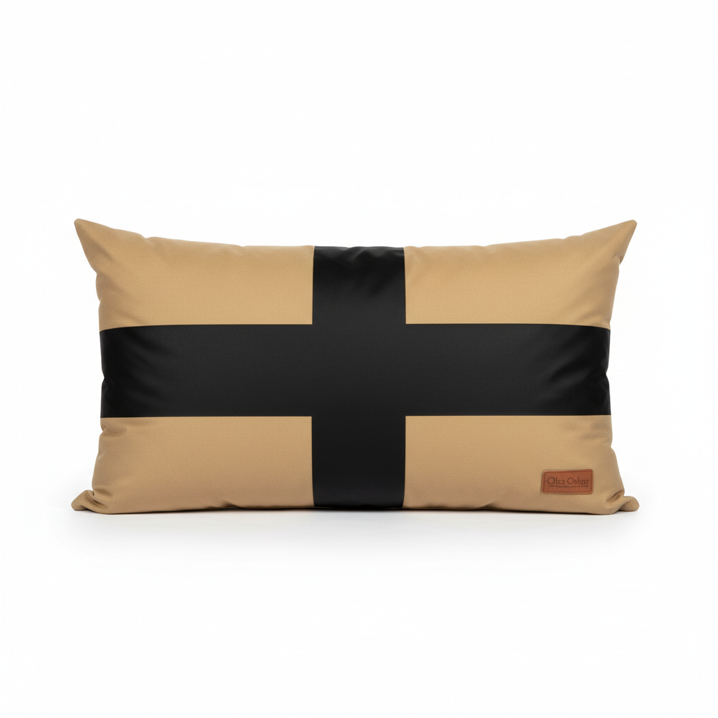 Liegekissen Oskar Beige 110x130cm Hauptansicht