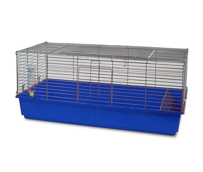 Pet-Star Kleintierkäfig NEPOMUK, 120 cm - Blau