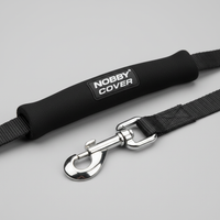 Nobby Schleppleine Cover Schwarz 15m 20mm Detail