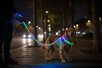 oLED Leine bei Nacht