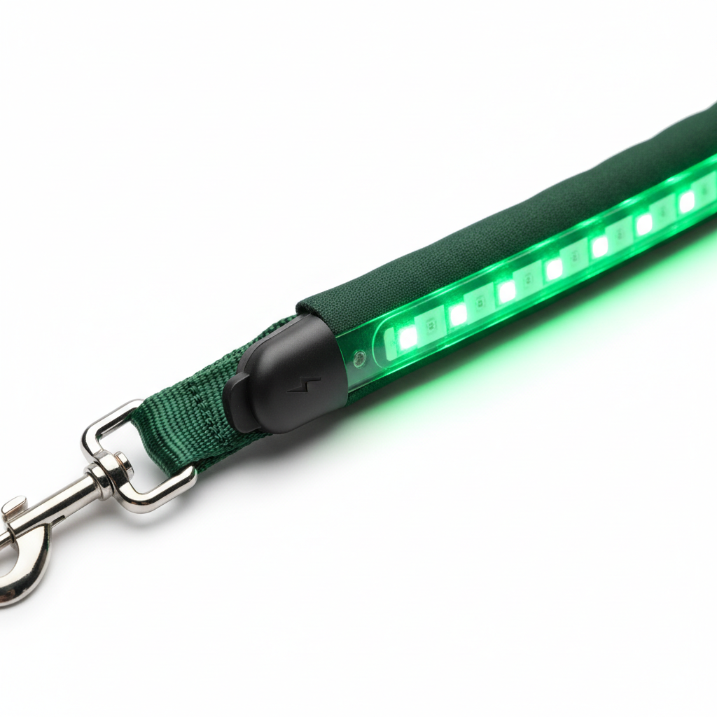 oLED Leine Grün Detail