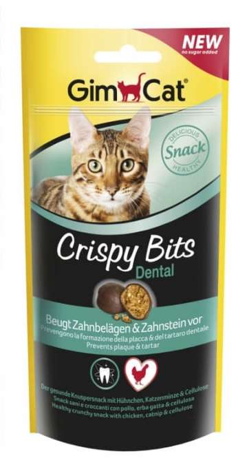 GimCat Crispy Bits Dental 40 g