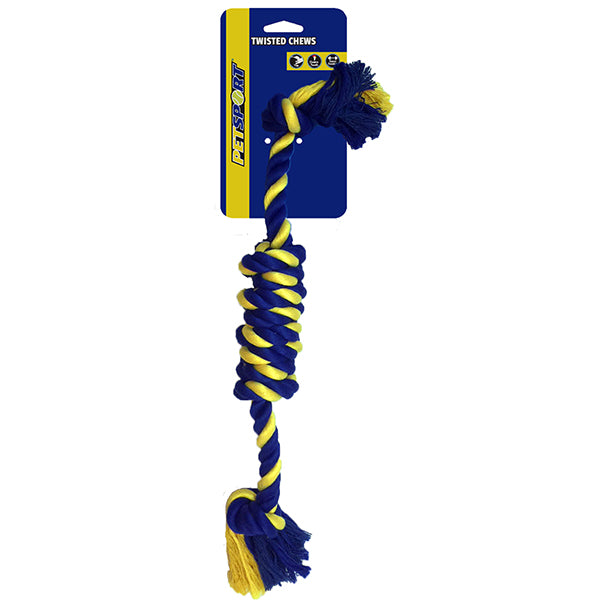 PETSPORT Baumwoll-Hantel mit TPR-Bällen