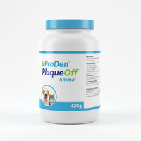ProDen PlaqueOff Animal 420g Seitenansicht