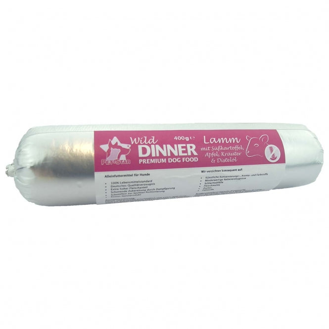 Wild Dinner Gourmet-Wurst Lamm mit Süßkartoffel - 800 g