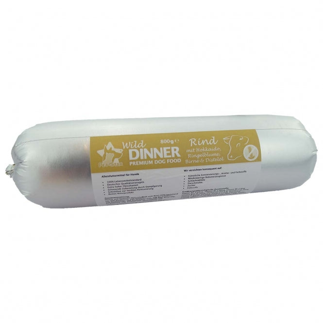 Wild Dinner Gourmet-Wurst Rind mit Hokkaido - 800 g